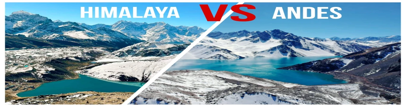 Himalayas vs Andes Mountain Ranges